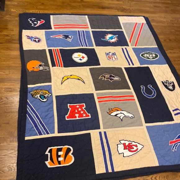 Pottery Barn Teen Bedding Pottery Barn Nfl Twin Quilt Navy Blue